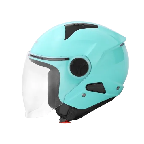 Aerostar Beat Ice Greean Half Face Helmet