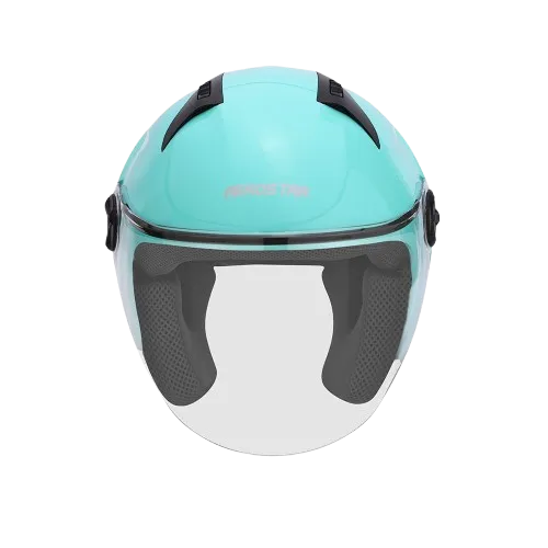 Aerostar Beat Ice Greean Half Face Helmet