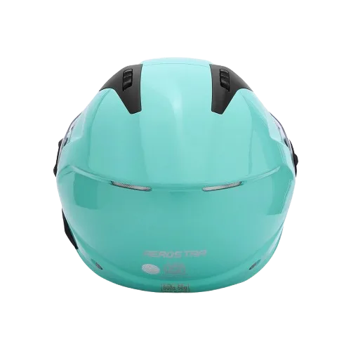 Aerostar Beat Ice Greean Half Face Helmet