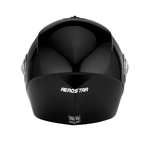 Aerostar Curvy Black Full Face Helmet
