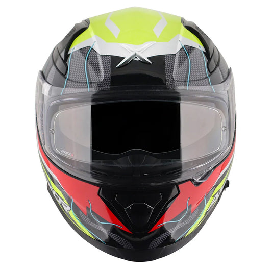AXOR Apex Dynamo Black Neon Full Face Helmet