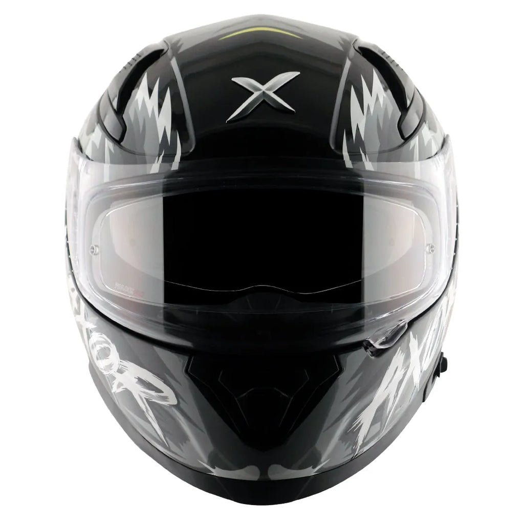 AXOR Apex Falcon Black Grey Full Face Helmet