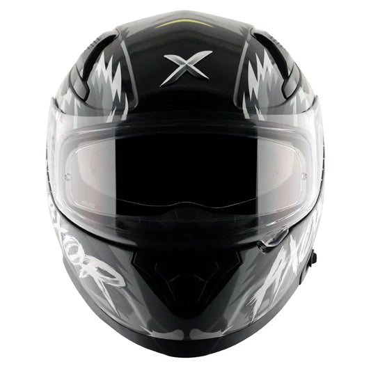 AXOR Apex Falcon Black Grey Full Face Helmet