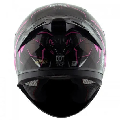 AXOR Apex Hunter Black Pink Full Face Helmet
