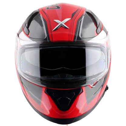 AXOR Apex Marvel Deadpool Dull Red Black Full Face Helmet
