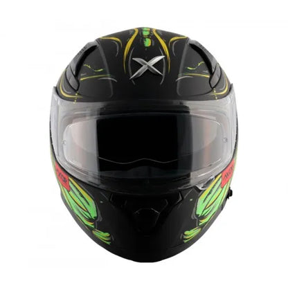 AXOR Apex Seadevil Dull Black Red Full Face Helmet