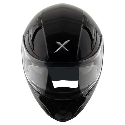 AXOR Apex Solid Black Full Face Helmet