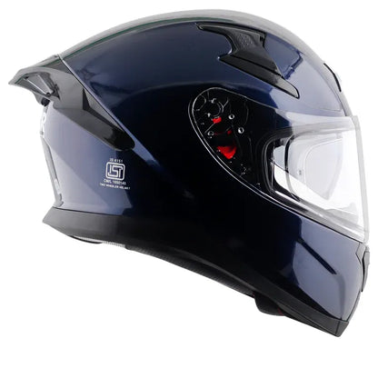 AXOR Apex Solid Deep Blue Full Face Helmet