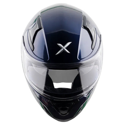 AXOR Apex Solid Deep Blue Full Face Helmet