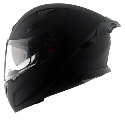 AXOR Apex Solid Dull Black Full Face Helmet