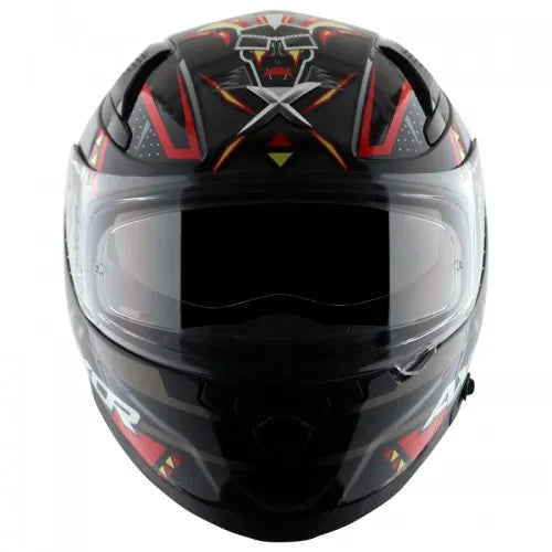 AXOR Apex Tiki Black Red Full Face Helmet