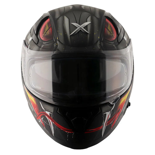 AXOR Apex Venomous Dull Black Grey Full Face Helmet