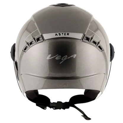 VEGA Aster Dx Anthracite Half Face Helmet