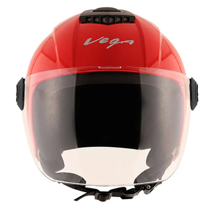 VEGA Aster Dx Burgundy Of Half Face Helmet