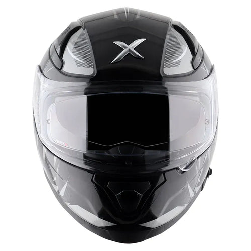 Axor Apex Hunter Dull Black Gray Full Face Helmet