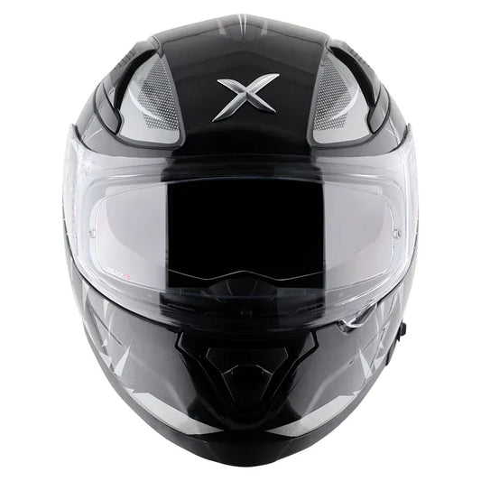 Axor Apex Hunter Dull Black Gray Full Face Helmet