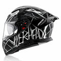 Axor Apex Marvel Spider Man Black White Full-Face Helmet