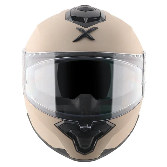 Axor Brutale Corsa Khaki Orange Full Face Helmet