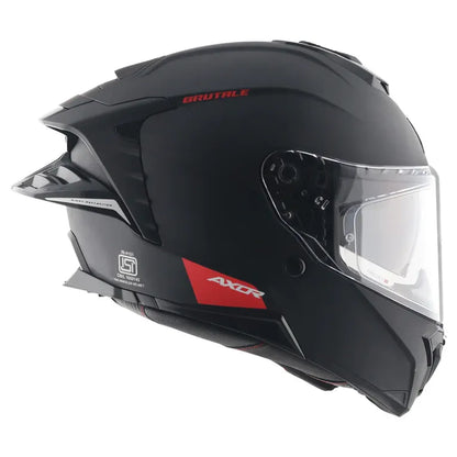 Axor Brutale Dull Black Full Face Helmet