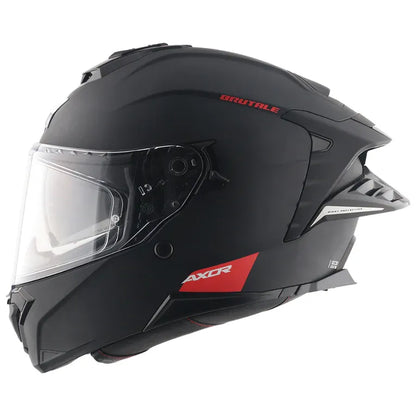 Axor Brutale Dull Black Full Face Helmet