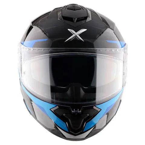 Axor Brutale Kryptic Black Green Full Face Helmet