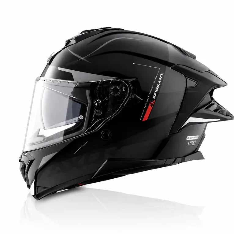 Axor Brutale Kryptic Black Grey Full Face Helmet