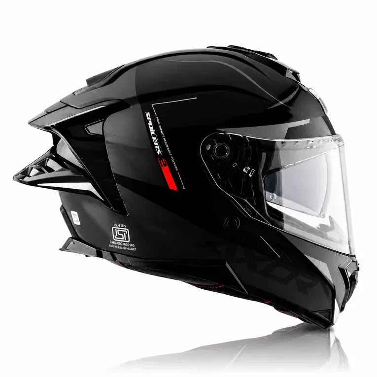 Axor Brutale Kryptic Black Grey Full Face Helmet