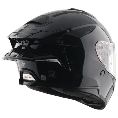 Axor Brutale Solid Black Full Face Helmet
