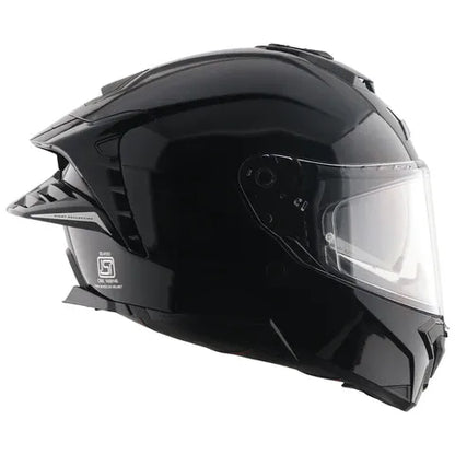 Axor Brutale Solid Black Full Face Helmet