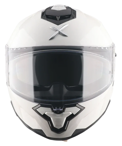 Axor Brutale Solid White Full Face Helmet
