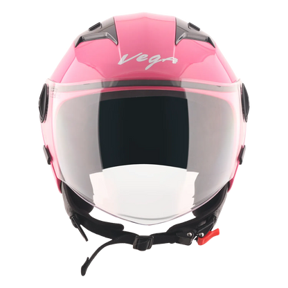 Axor Clark Solid Pink Full Face Helmet
