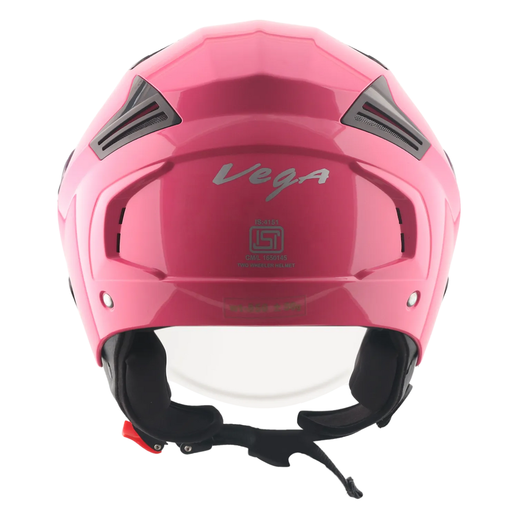 Axor Clark Solid Pink Full Face Helmet