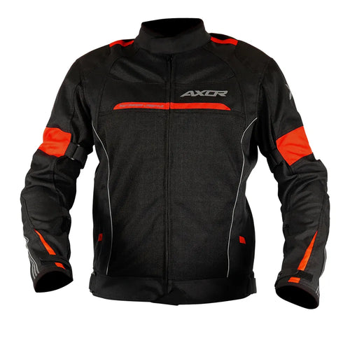 AXOR Cruise 2 Black Orange Jackets Riding Gears