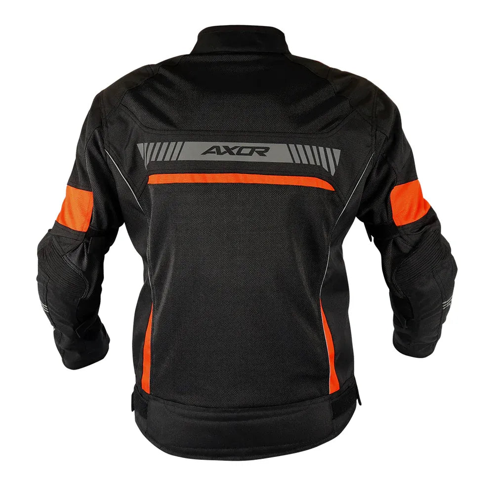 AXOR Cruise 2 Black Orange Jackets Riding Gears