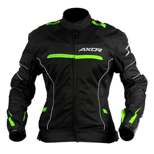 Axor Diva Women's Jacket Black Neon Yellow Riding Gears