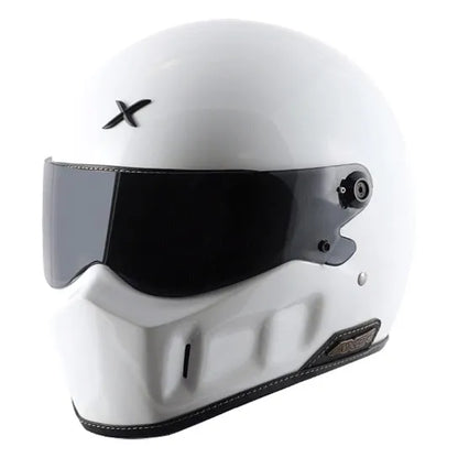 AXOR Dominator White Full Face Helmet