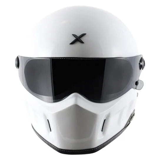 AXOR Dominator White Full Face Helmet