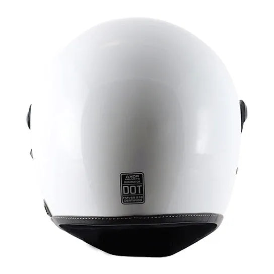 AXOR Dominator White Full Face Helmet