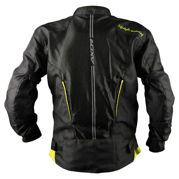 Axor Drift Black Neon Yellow Jackets Riding Gears