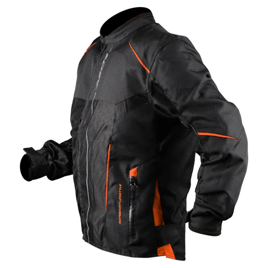Axor Drift Black Orange Jackets Riding Gears
