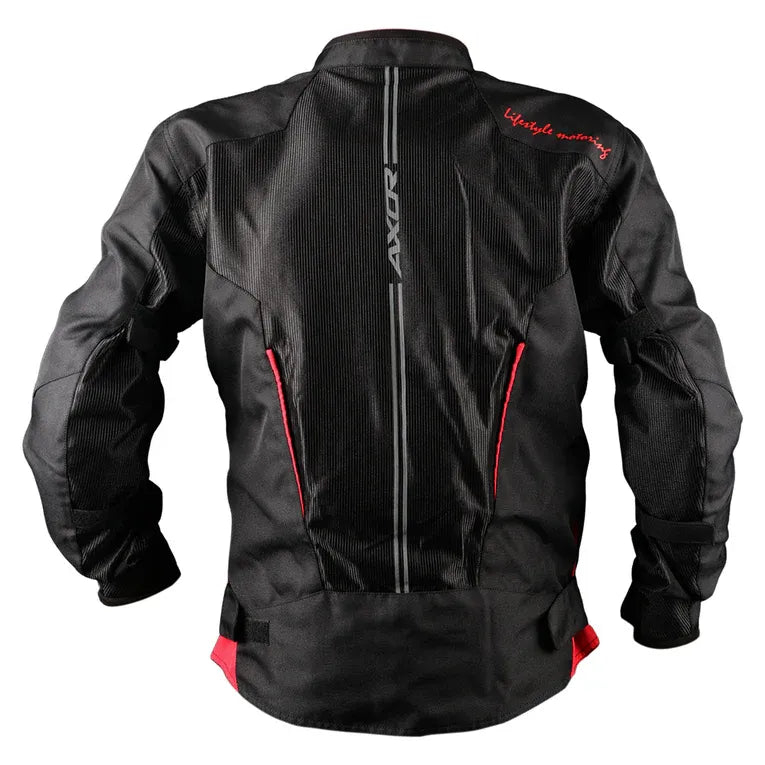 Axor Drift Black Red Jackets Riding Gears