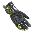 Axor Enzo Black Neon Yellow Gloves Riding Gears