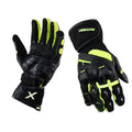 Axor Gator Black Neon Green Gloves Riding Gears