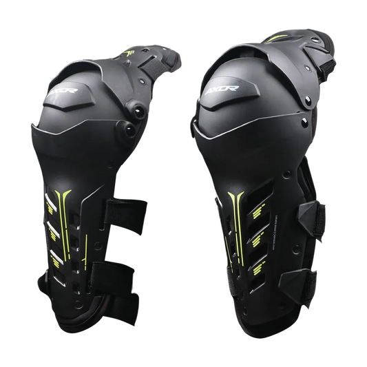 Axor Impact x Knee Guard Black Neon Yellow Knee-guards Riding Gears