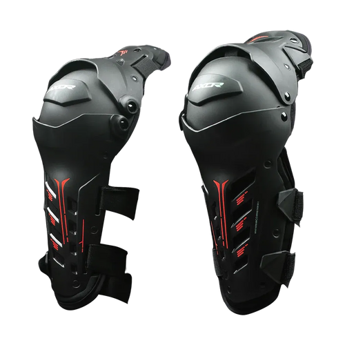 Axor Impact x Knee Guard Black Red Knee-guards Riding Gears