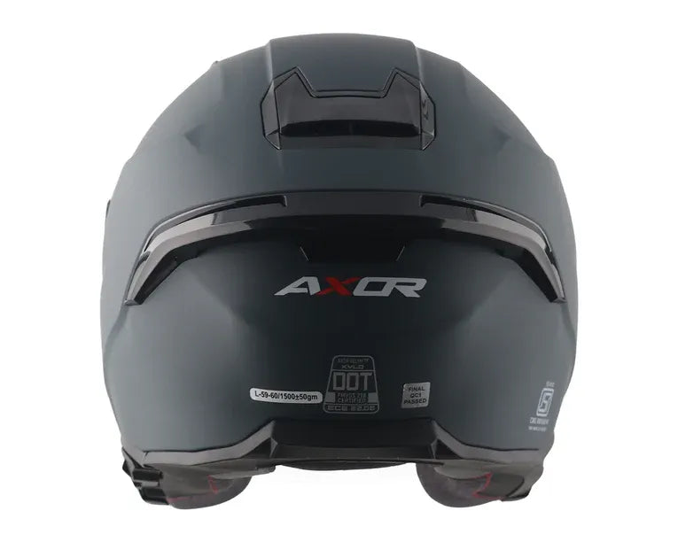 Axor Kylo Solid Dull Black Half Face Helmet