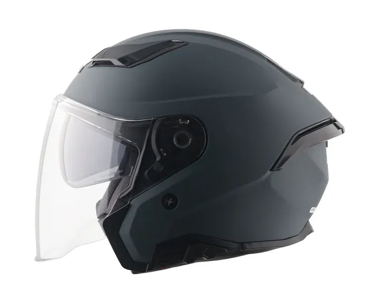 Axor Kylo Solid Dull Black Half Face Helmet