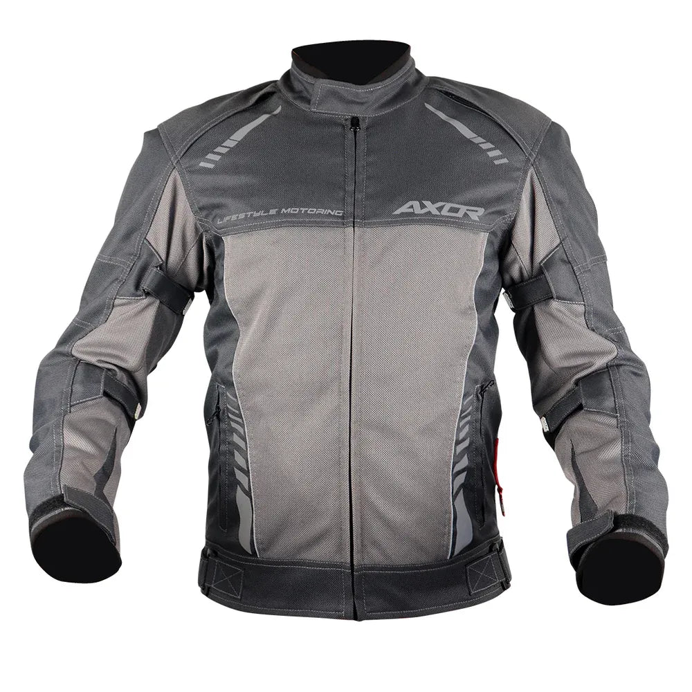 Axor Nimbuz Grey Jacket Riding Gears