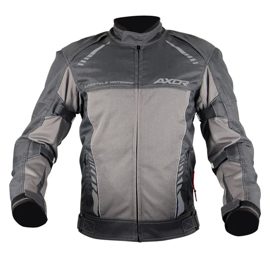Axor Nimbuz Grey Jacket Riding Gears