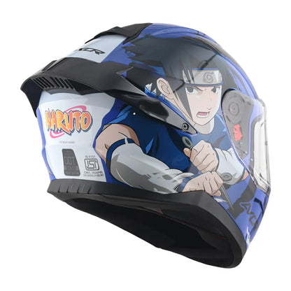 AXOR Saber Sasuke Blue Black Full Face Helmet